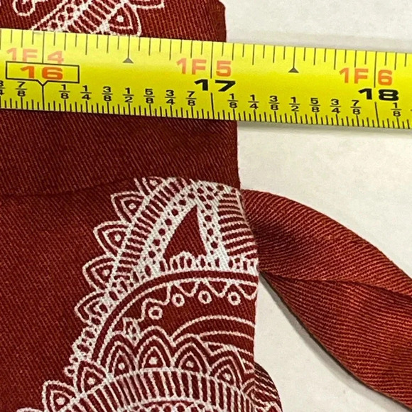 Just Fab Women’s Flutter Sleeve Jumpsuit V neck size XL color Tandoori spice - Picture 11 of 14